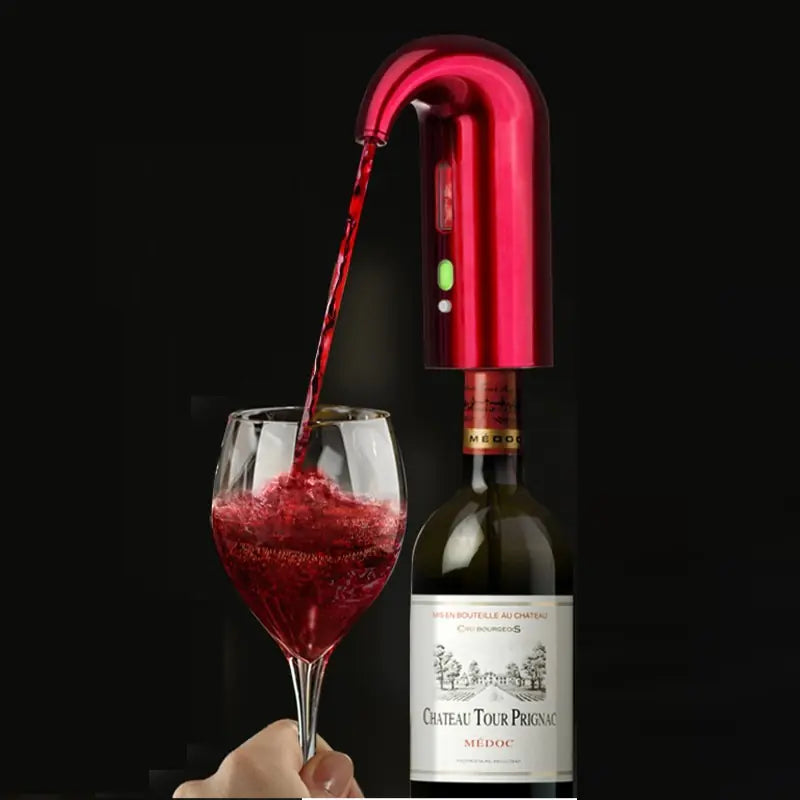 Portable Electric Wine Aerator Dispenser Pump